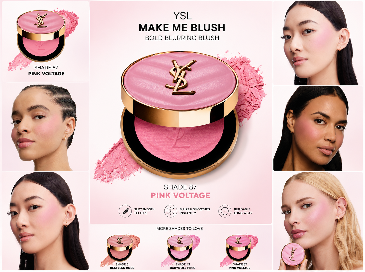 YSL Make Me Blush