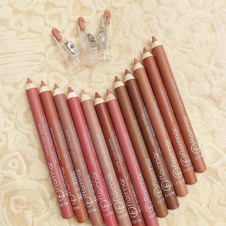 Flormar Matte Color Lipstick Pencil SET OF (12)
