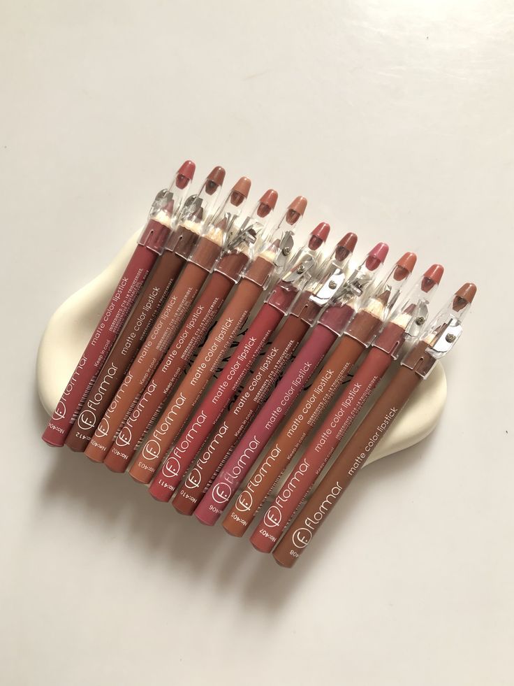 Flormar Matte Color Lipstick Pencil SET OF (12)