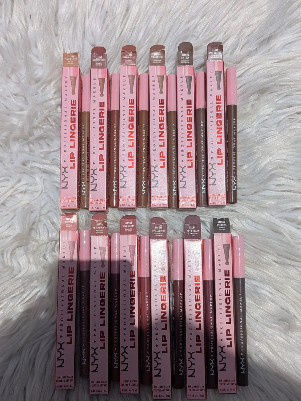 NYX Professional Makeup Lip Lingerie XXL Lip Liner Collection