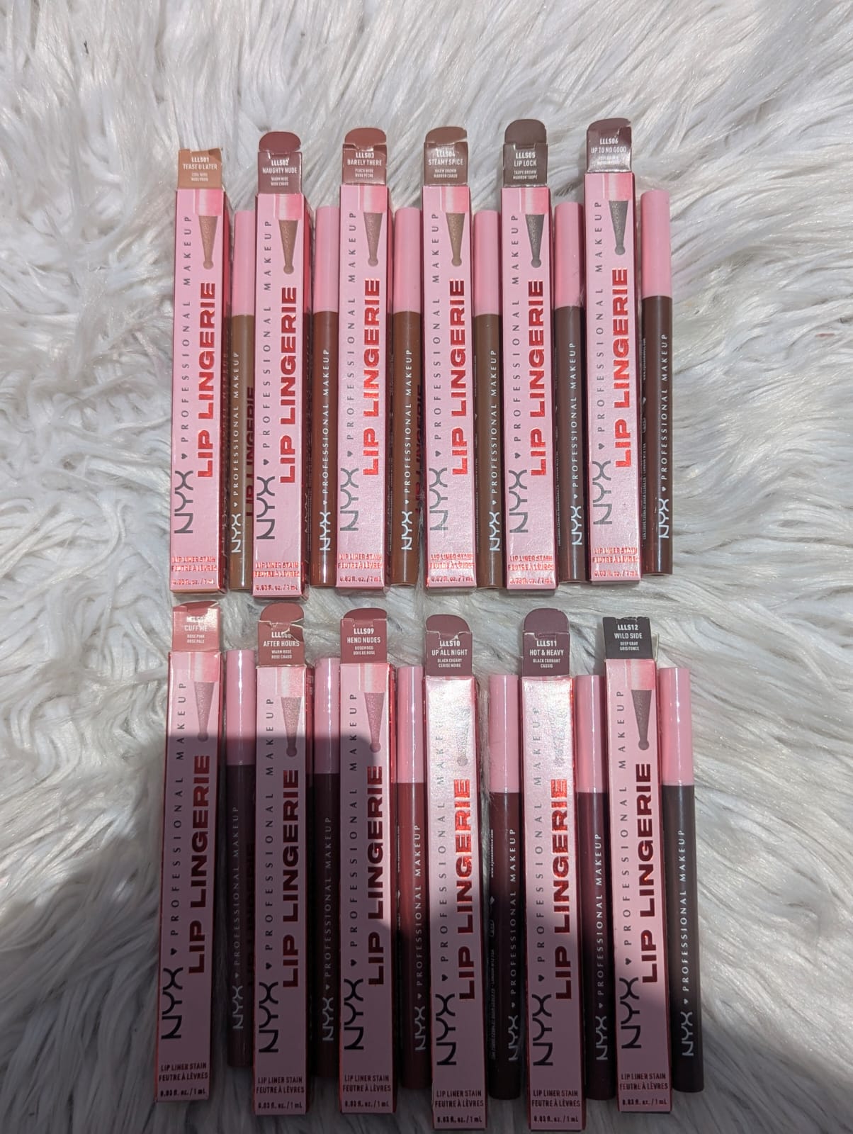 NYX Professional Makeup Lip Lingerie XXL Lip Liner Collection