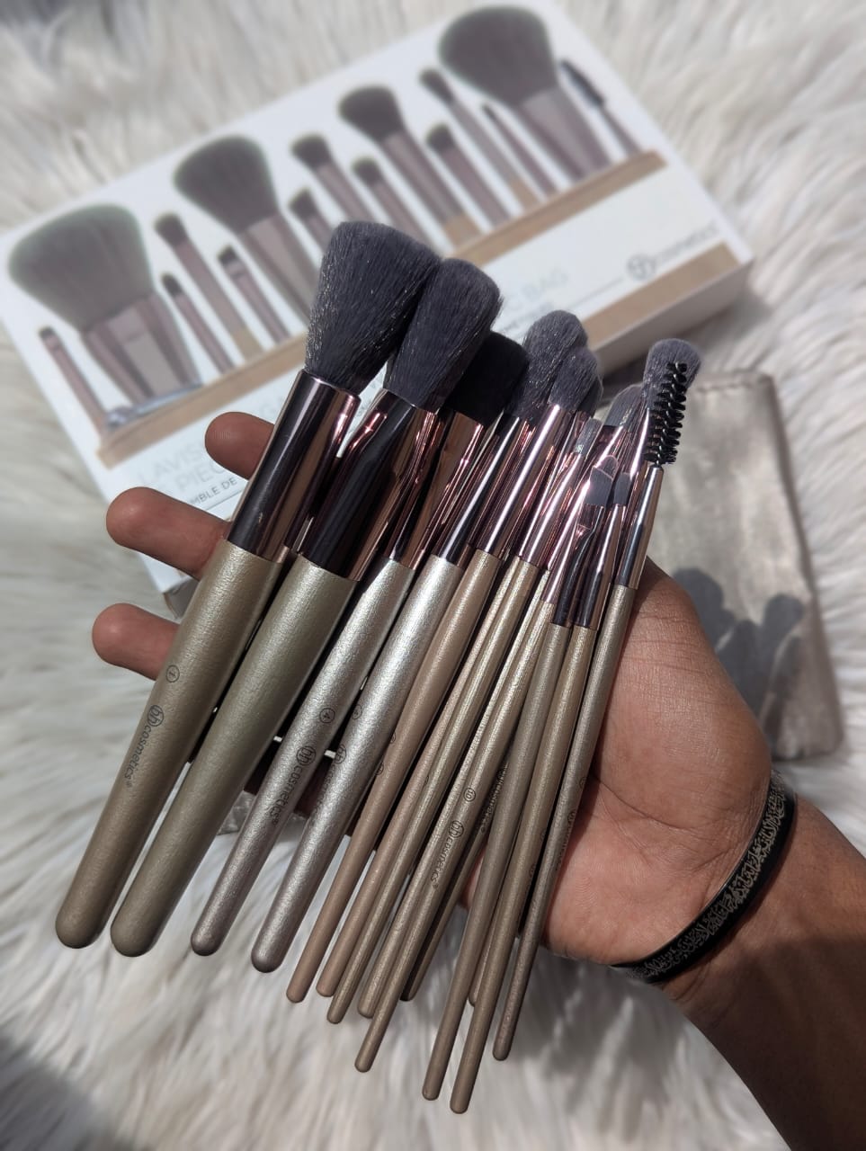 BH COSMETIC 15-Piece Makeup brush set