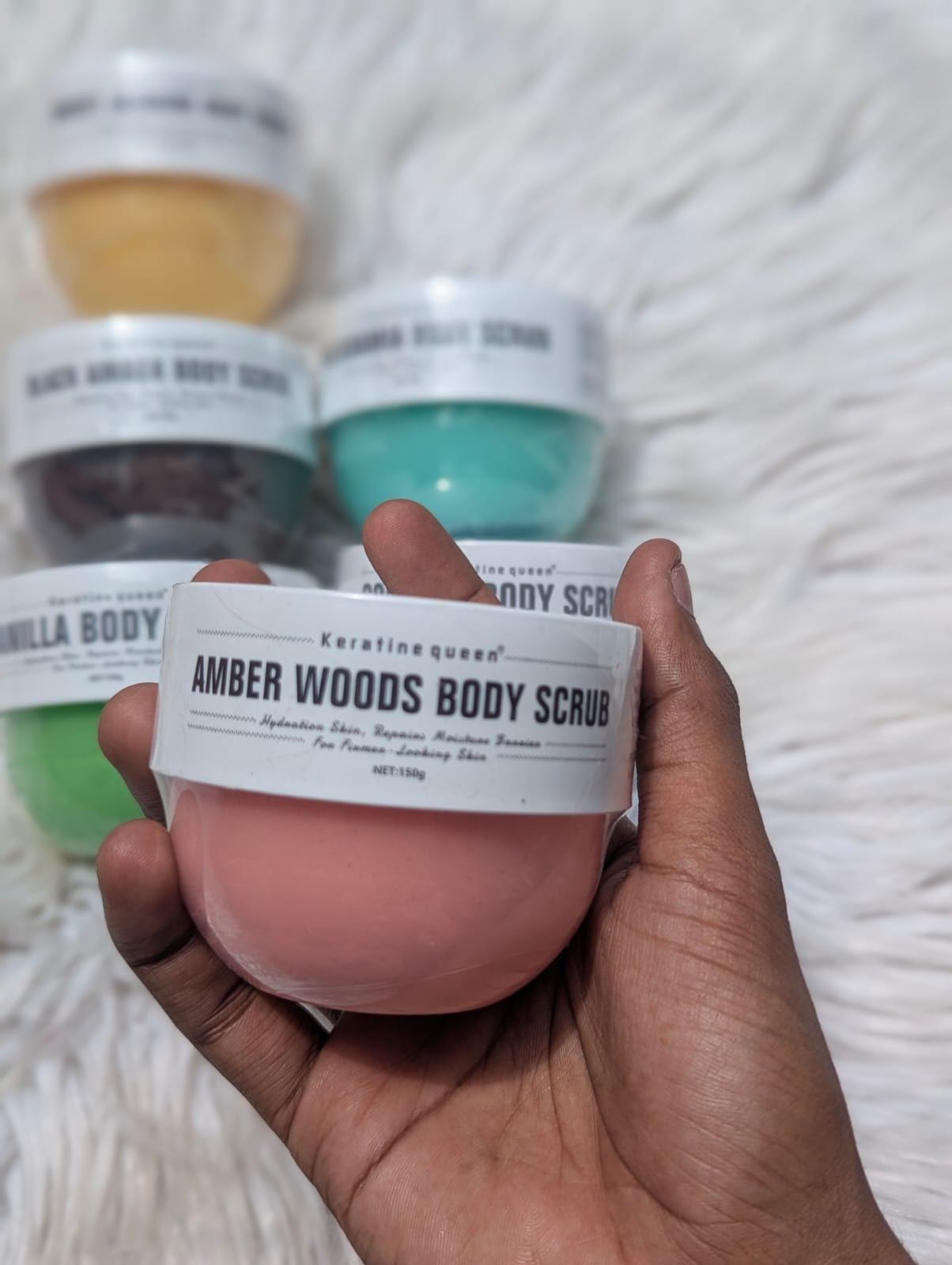 Keratin queen body scrub