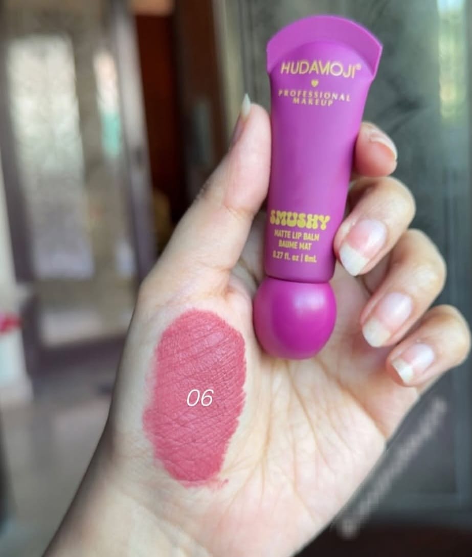 HUDAMOJI SMUSHY Matte Lip Balm