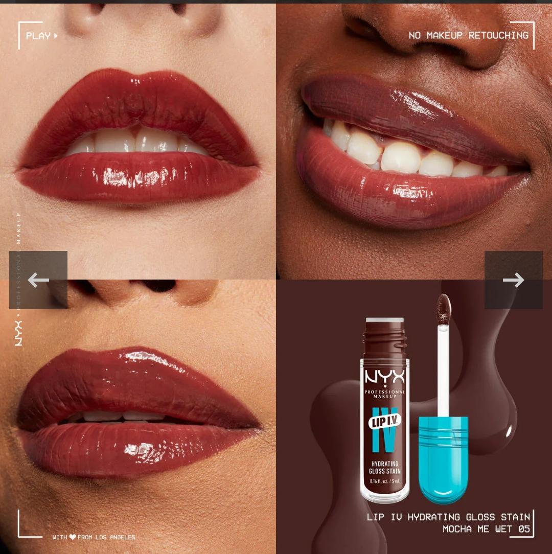 NYX Professional Makeup Lip IV Hydrating Gloss Stain
