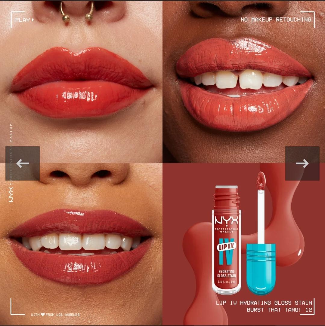 NYX Professional Makeup Lip IV Hydrating Gloss Stain