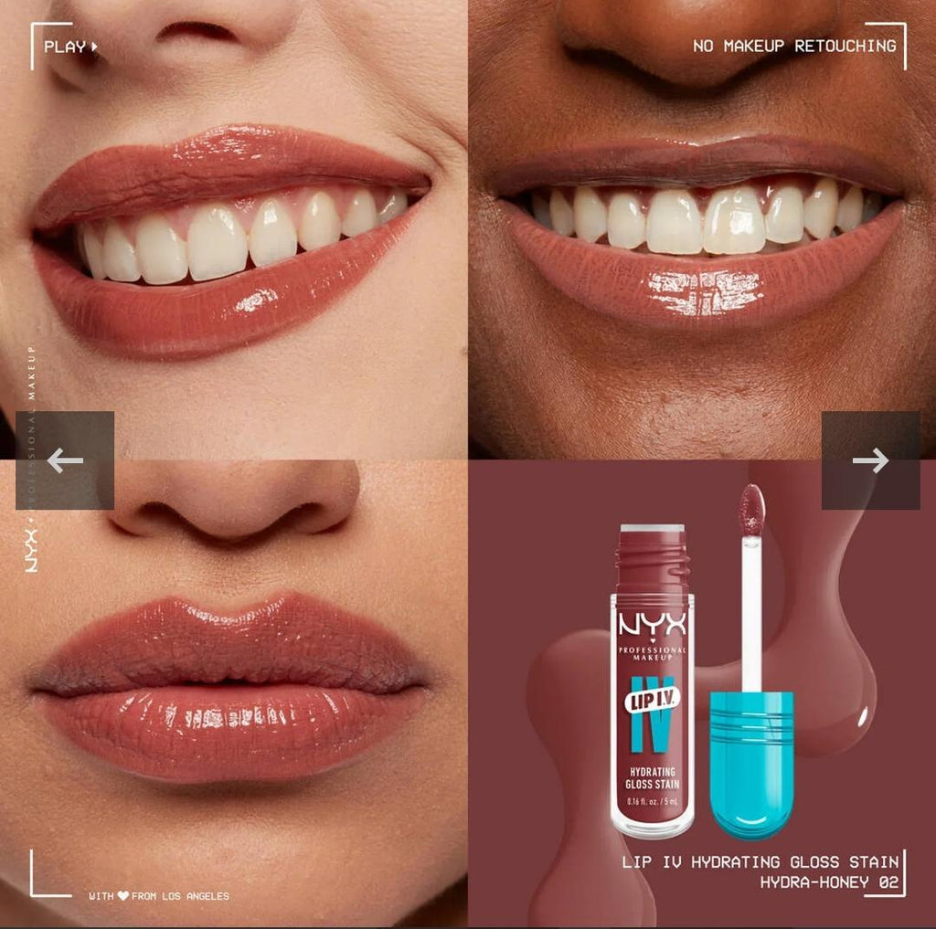 NYX Professional Makeup Lip IV Hydrating Gloss Stain