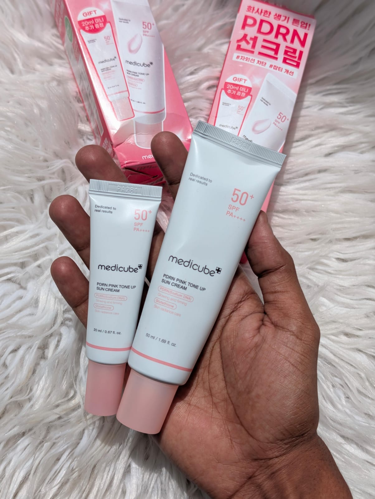 Medicube Pdrn Pink Tone Up Sun Cream SPF 50+ Pa+
