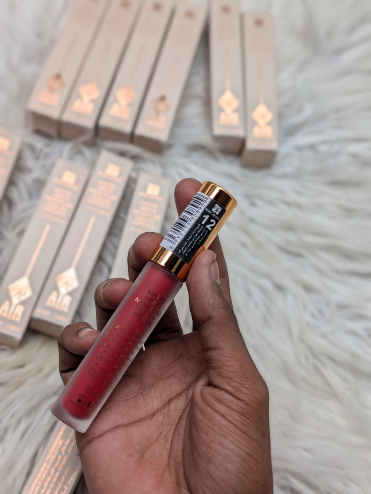 Rose berry matte liquids lipstick