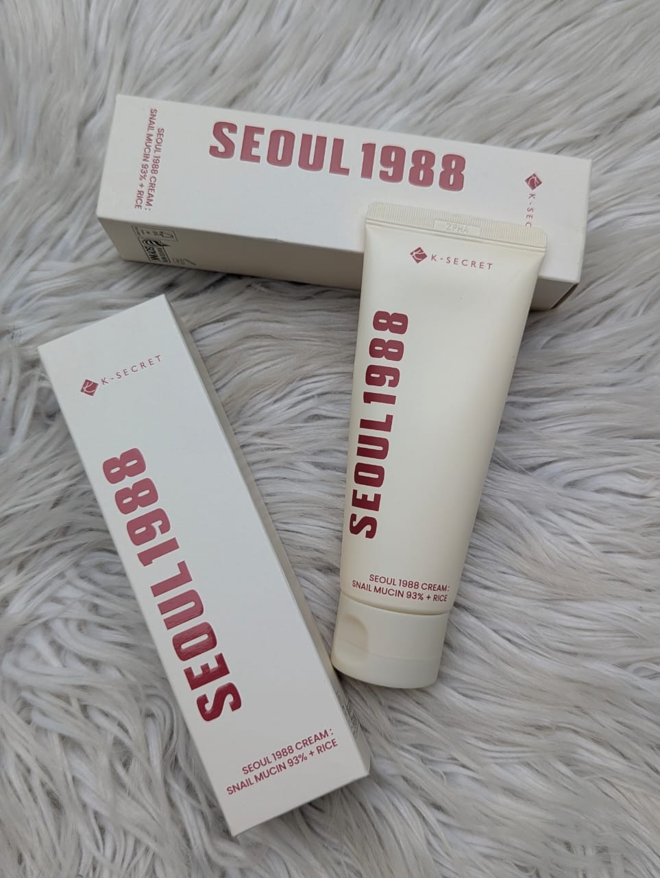 K-Secret - Seoul 1988 Snail Mucin 93% + Rice Cream