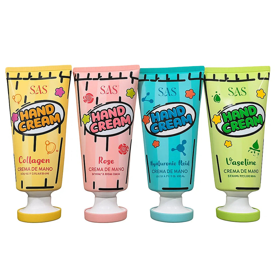 SAS Hand Cream Cute travel-size tubes