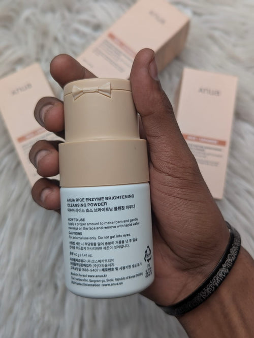 Anua Rice Enzyme Brightening Cleansing Powder
