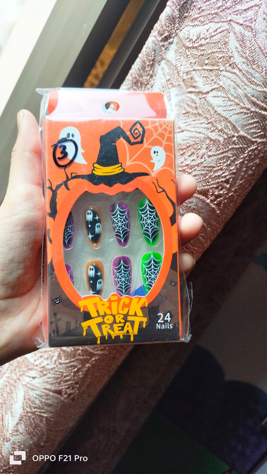 Halloween Press On Nails - 24pcs