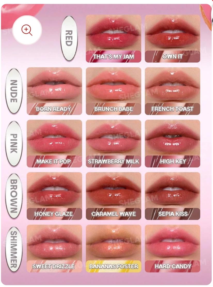 Sheglam glass Air lock gloss