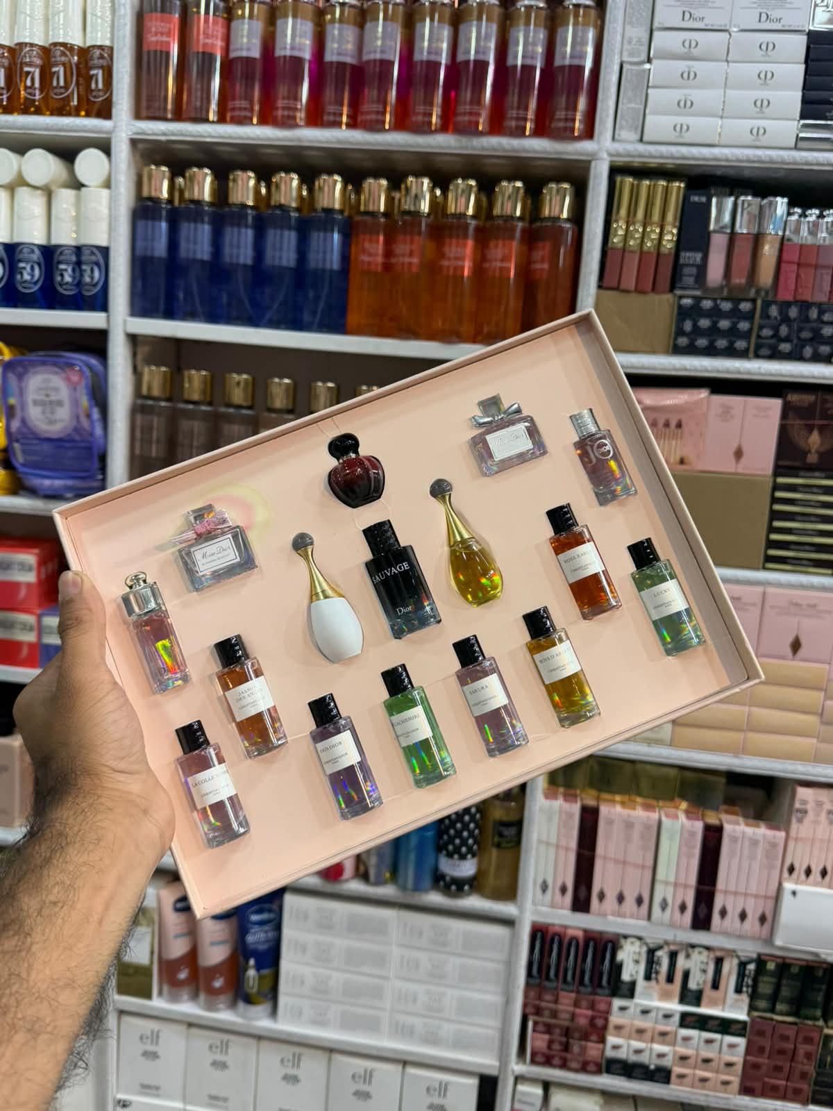 Christian Dior Signature Perfume Discovery Set 15-Pcs