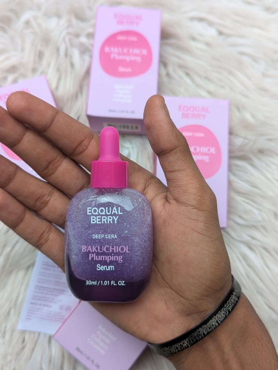 EQQUALBERRY Bakuchiol Plumping Serum | 30ml / 1.01 fl oz