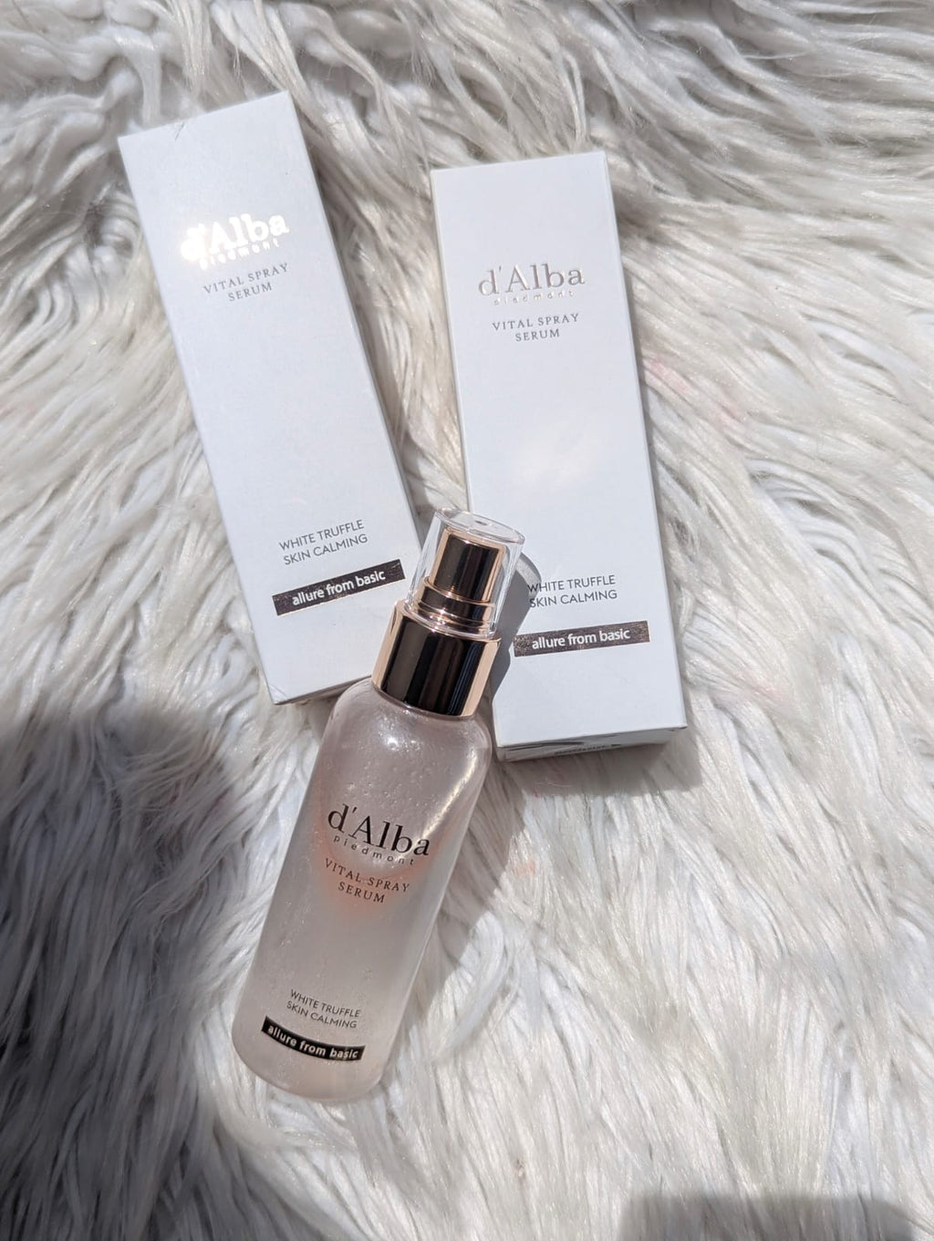 D'Alba White Truffle Vital Spray Serum 100ml Instant Glow