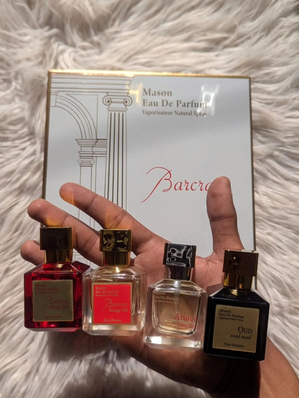 Mason Barcrat 4-Piece Perfume Set