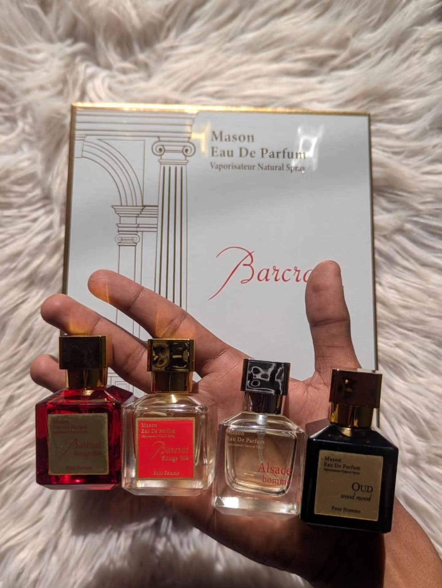 Mason Barcrat 4-Piece Perfume Set