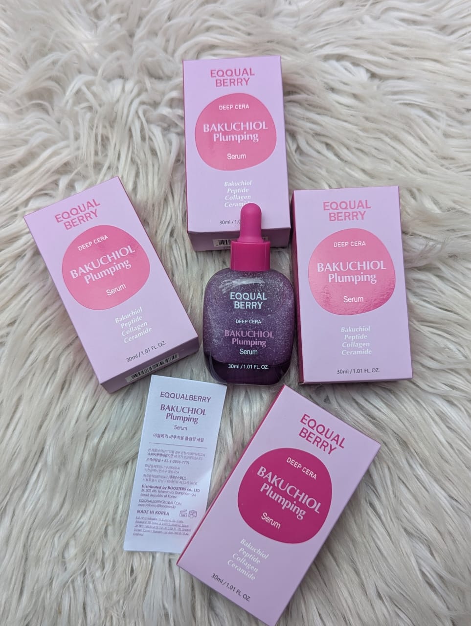 EQQUALBERRY Bakuchiol Plumping Serum | 30ml / 1.01 fl oz