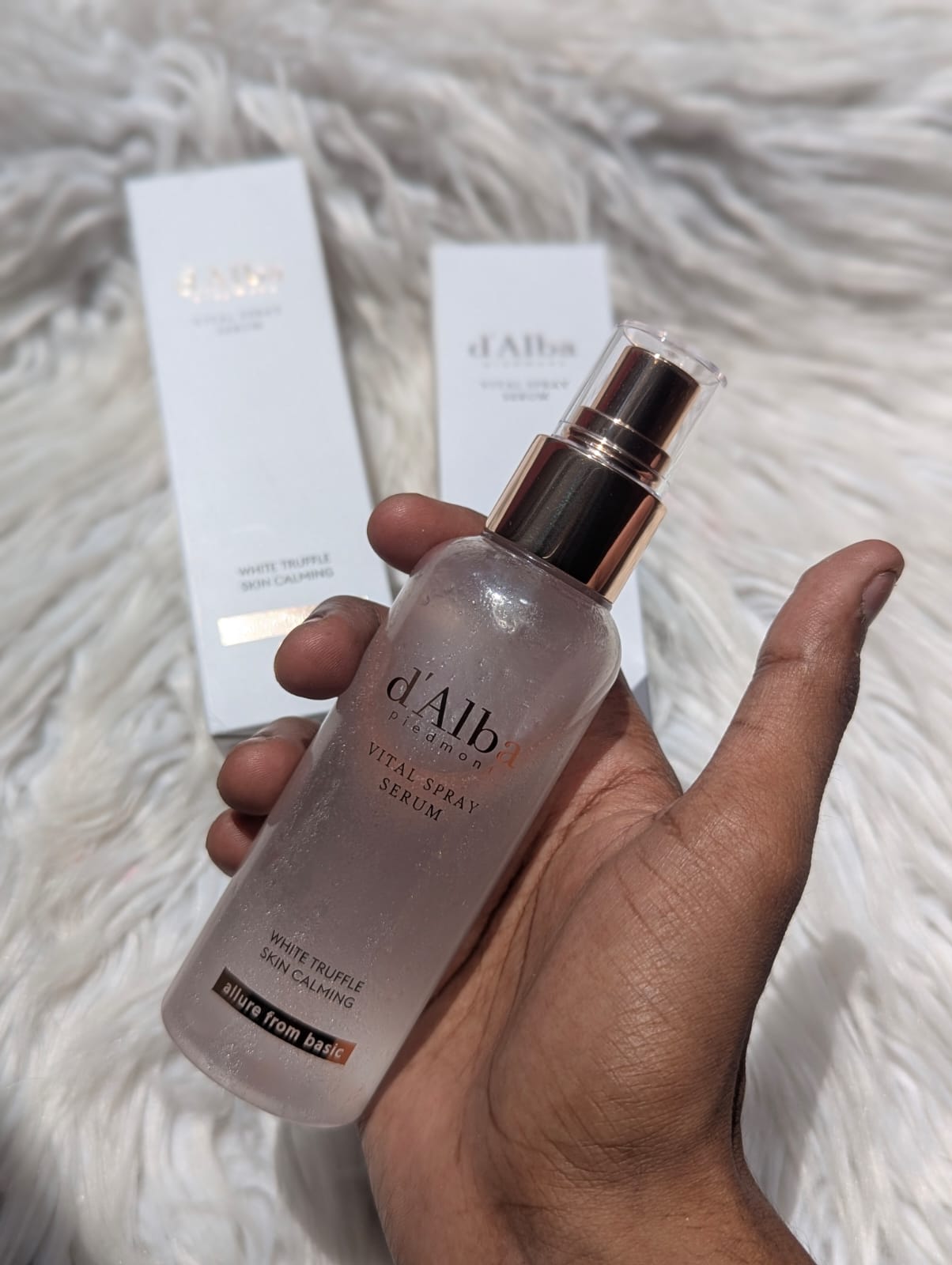 D'Alba White Truffle Vital Spray Serum 100ml Instant Glow