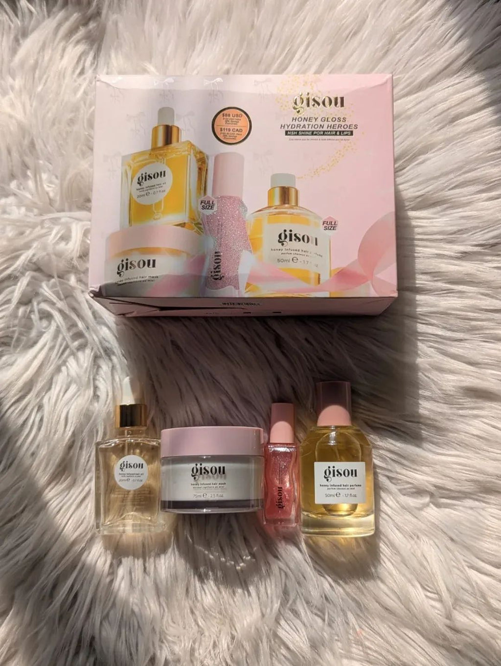Gisou Honey Gloss Hydration Heroes 4-Piece Set