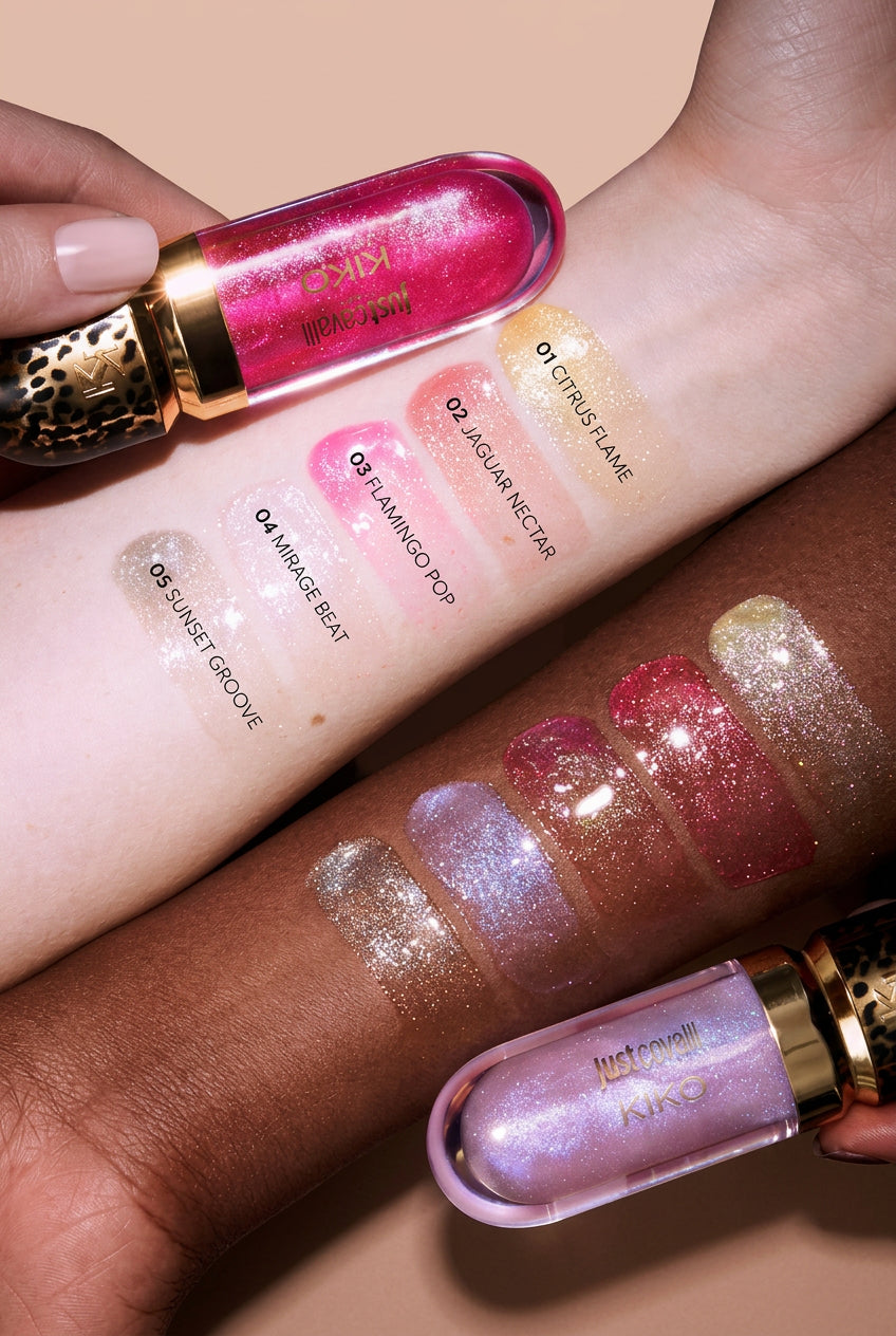 KIKO Milano x Just Cavalli - 3D Hydra Lip Gloss (Leopard Edition)*
