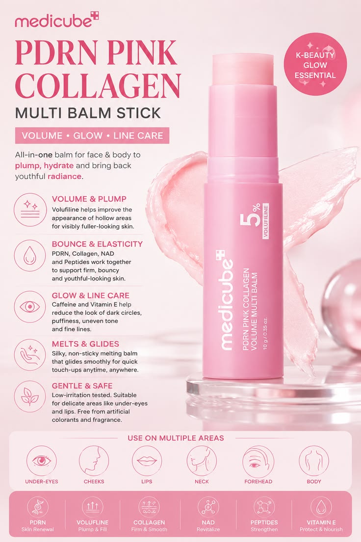 Medicube PDRN Pink Collagen Volume Multi Balm 10g
