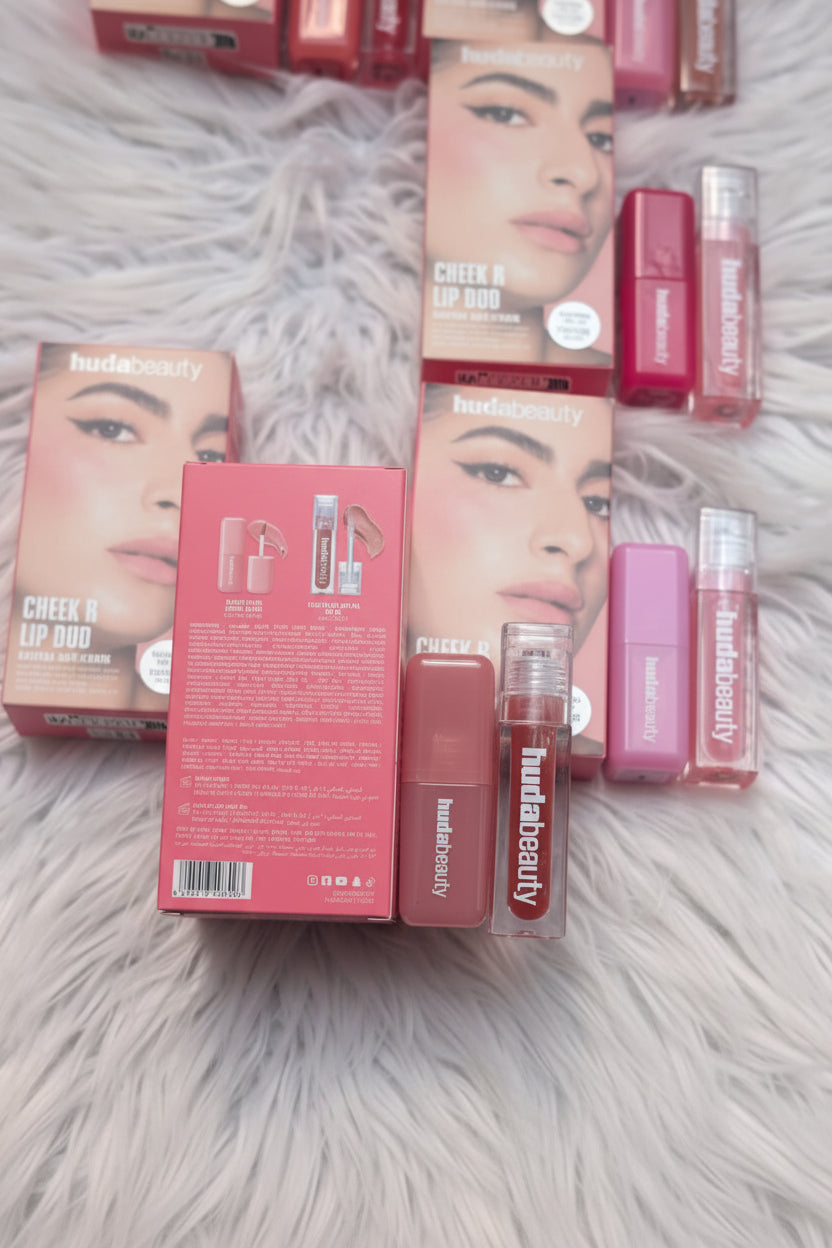Huda Beauty Cheek & Lip Duo – Berries And Cream