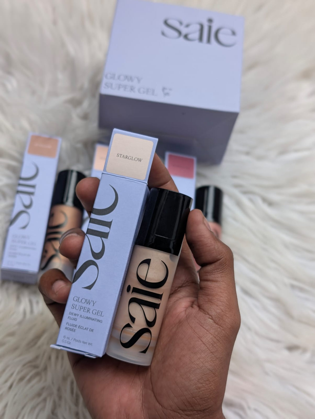 Saie Mini Glowy Super Gel Dewy Highlighter