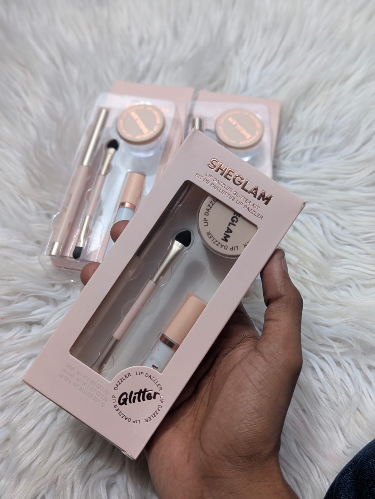 Sheglam lip dazzler glitter kit