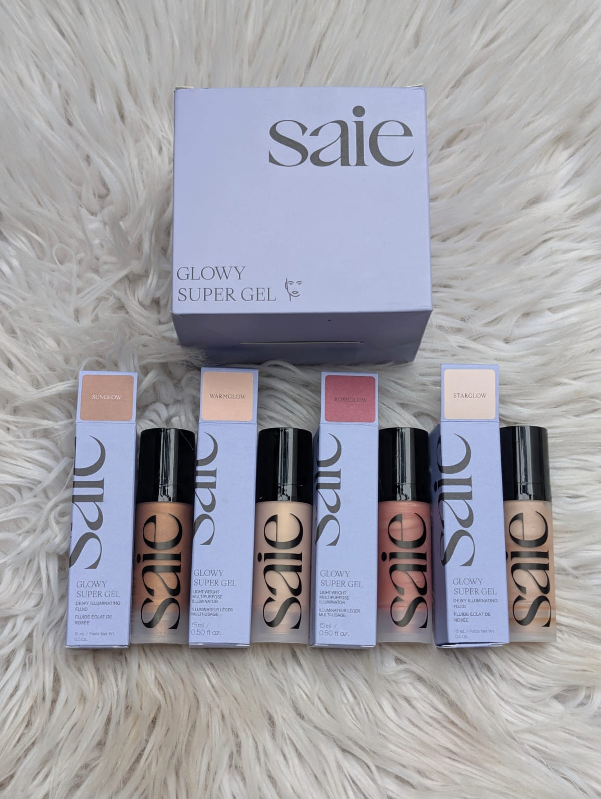 Saie Mini Glowy Super Gel Dewy Highlighter