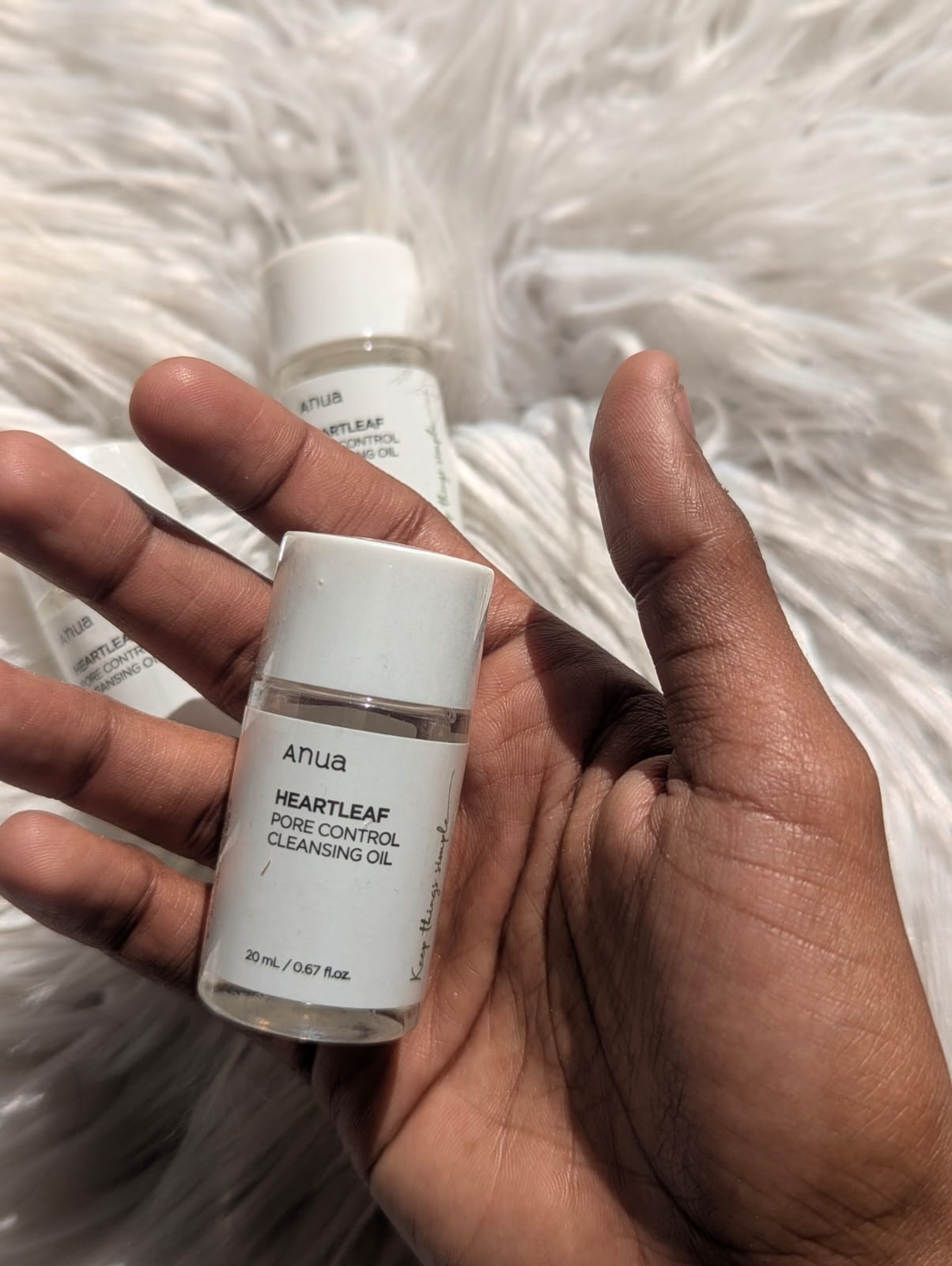 Anua Heartleaf Pore Control Cleansing Oil | 20ml / 0.67 fl oz Mini