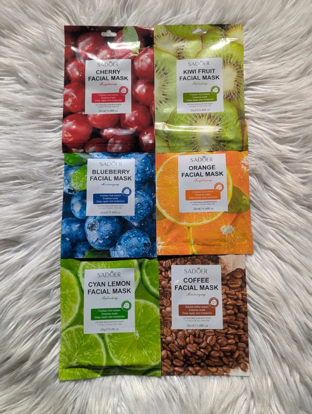 SADOER Fresh Fruit Facial Mask