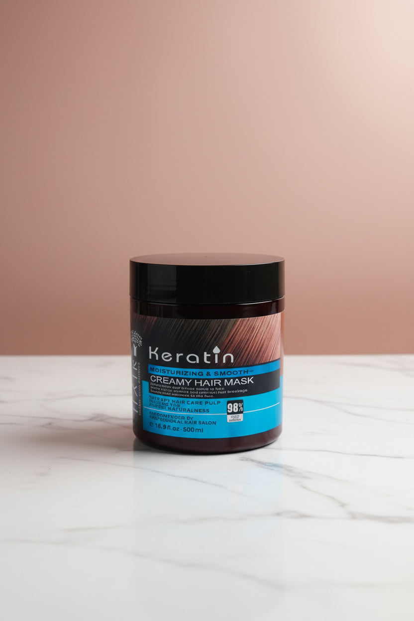 Keratin creamy hair mask