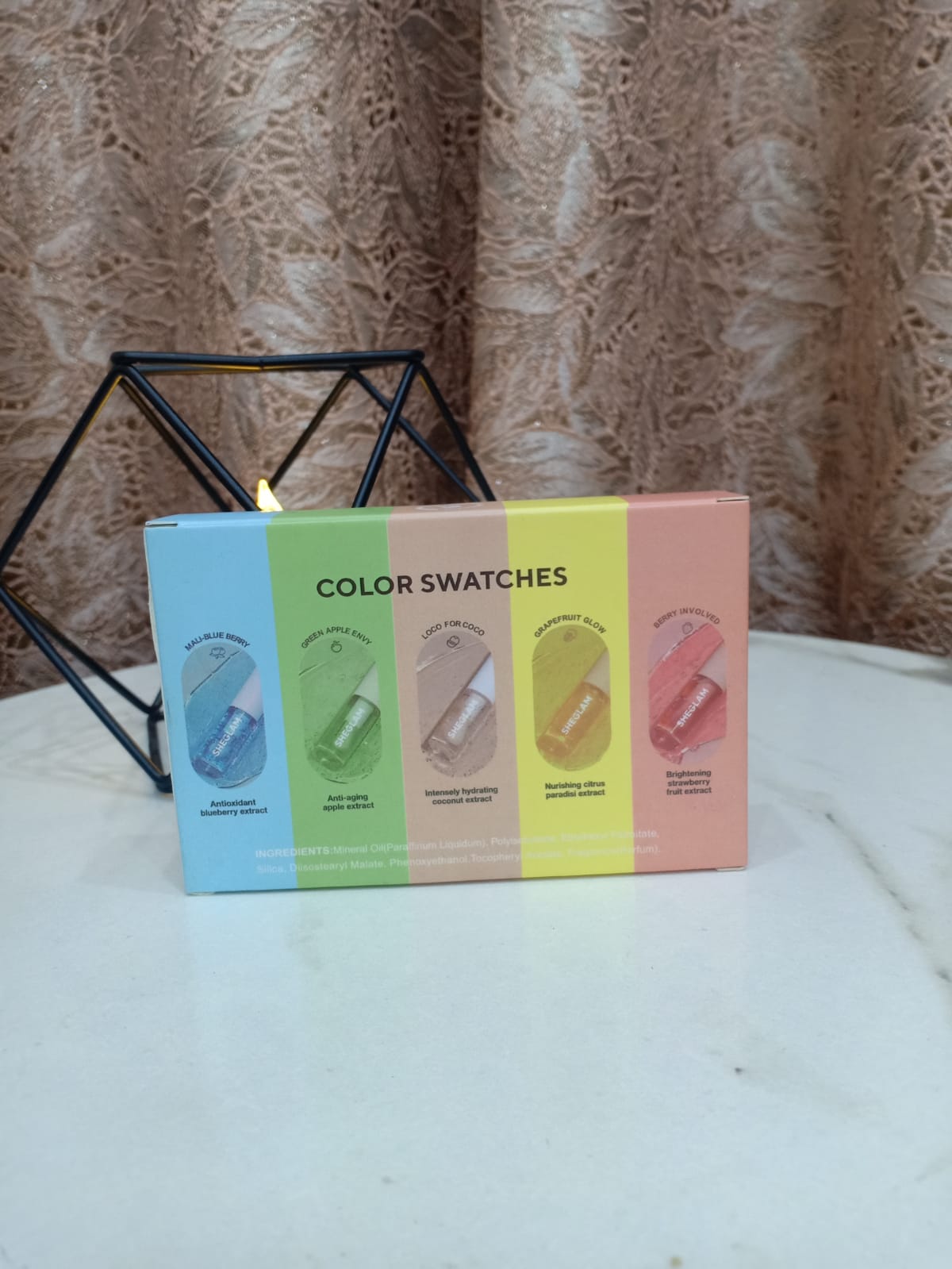 SHEGLAM Hydrating Lip Oil Set 5-Piece