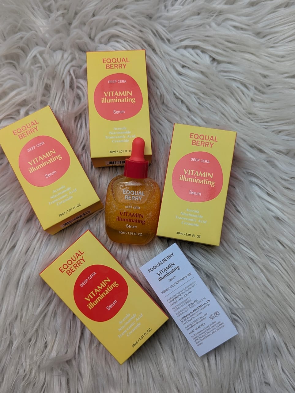 EQQUALBERRY Vitamin Illuminating Serum | 30ml / 1.01 fl oz