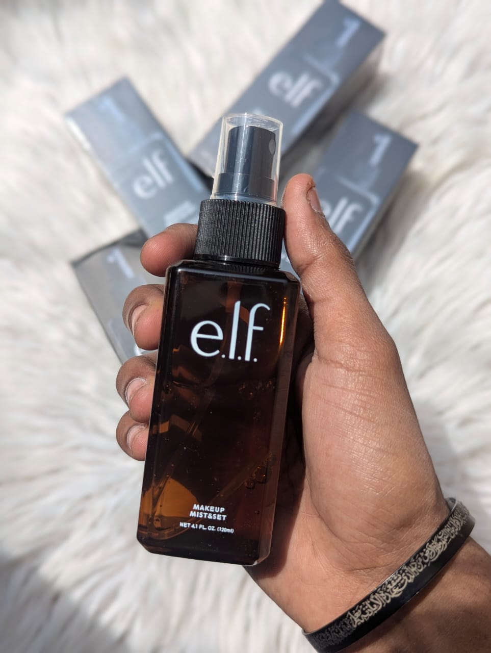 E.L.F makeup mist and set 2× the original