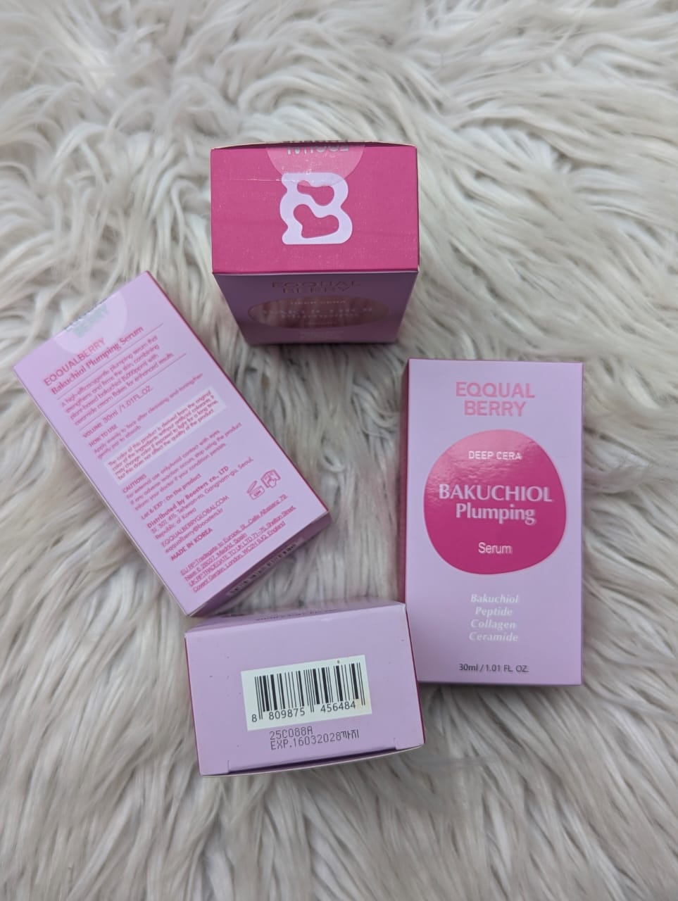 EQQUALBERRY Bakuchiol Plumping Serum | 30ml / 1.01 fl oz