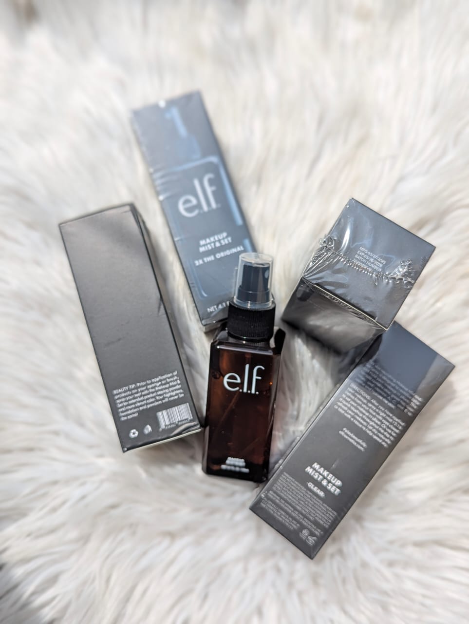 E.L.F makeup mist and set 2× the original