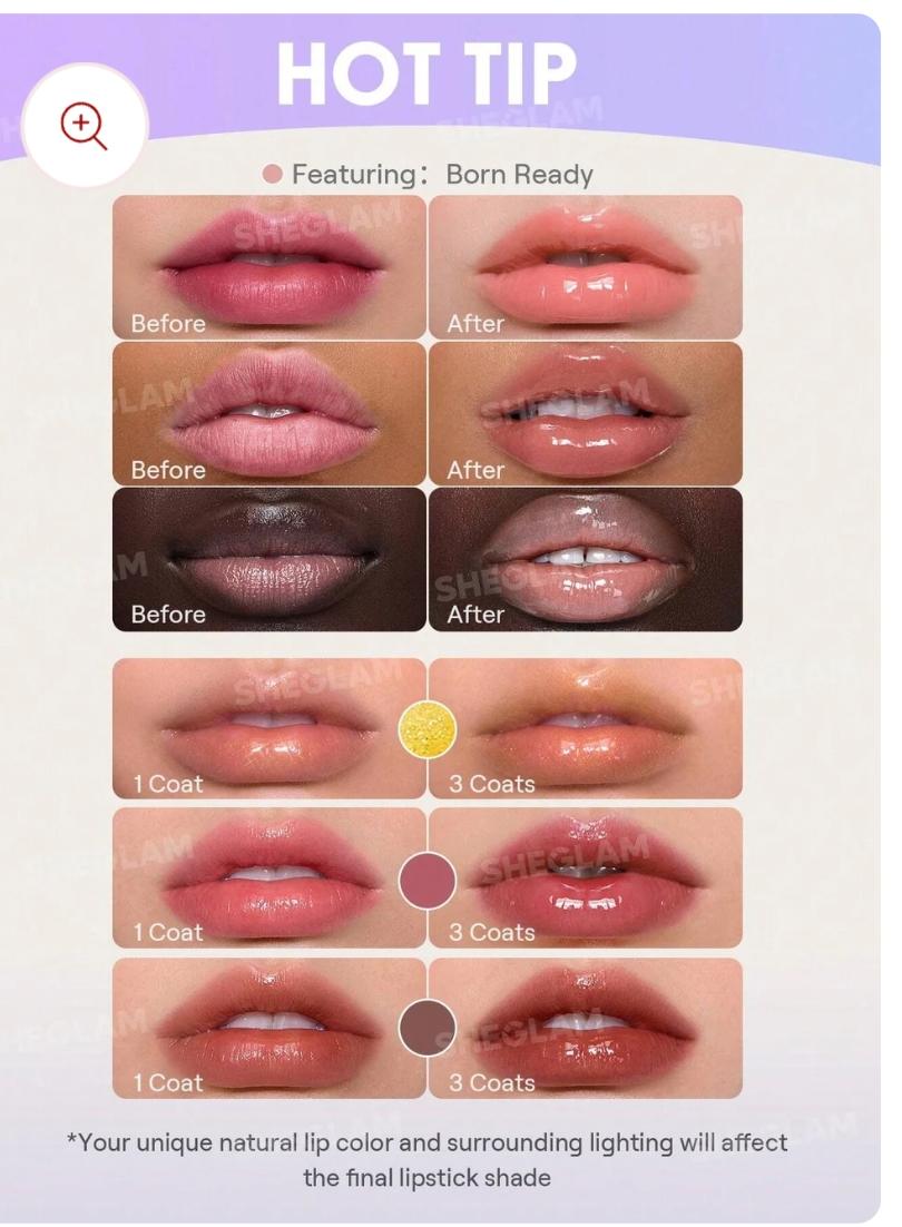 Sheglam glass Air lock gloss
