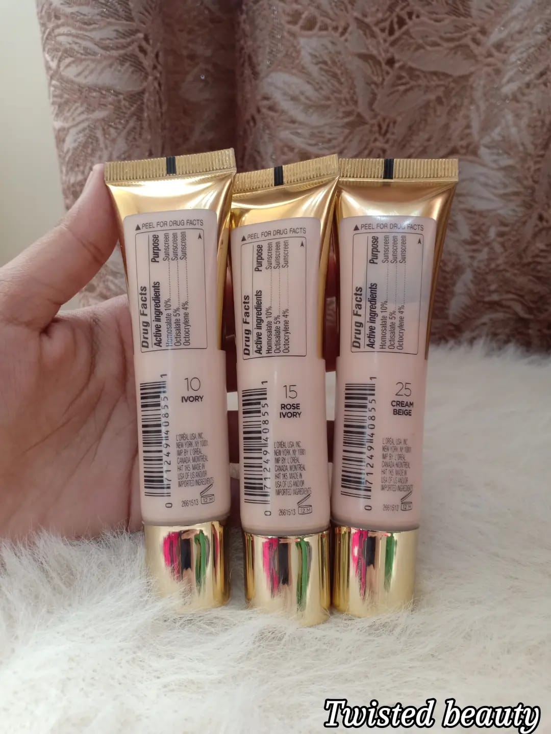 L'OREAL AGE PERFECT RADIANT SERUM FOUNDATION WITH SPF 50