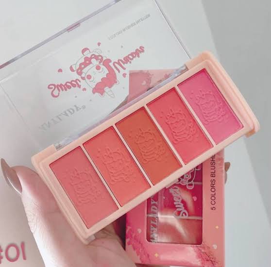 Sweet Mousse by TATLYN - 5 Colors Blush Palette