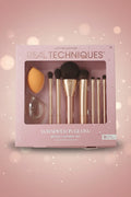 REAL TECHNIQUES WRAPPED IN GLOW
9 PIECE BRUSH + SPONGE SEt