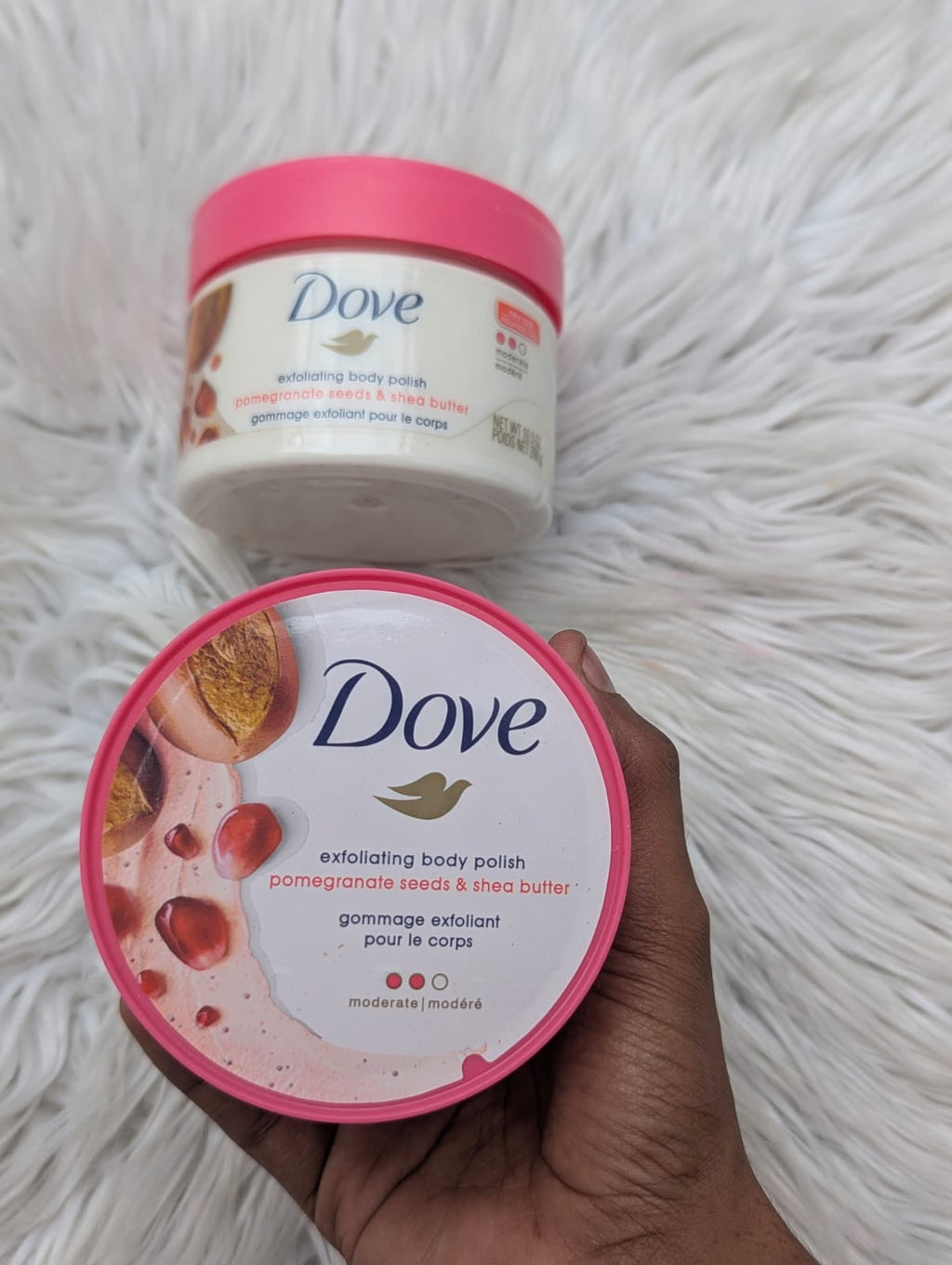 Dove Exfoliating Pomegranate Seeds & Shea Butter Body Cream