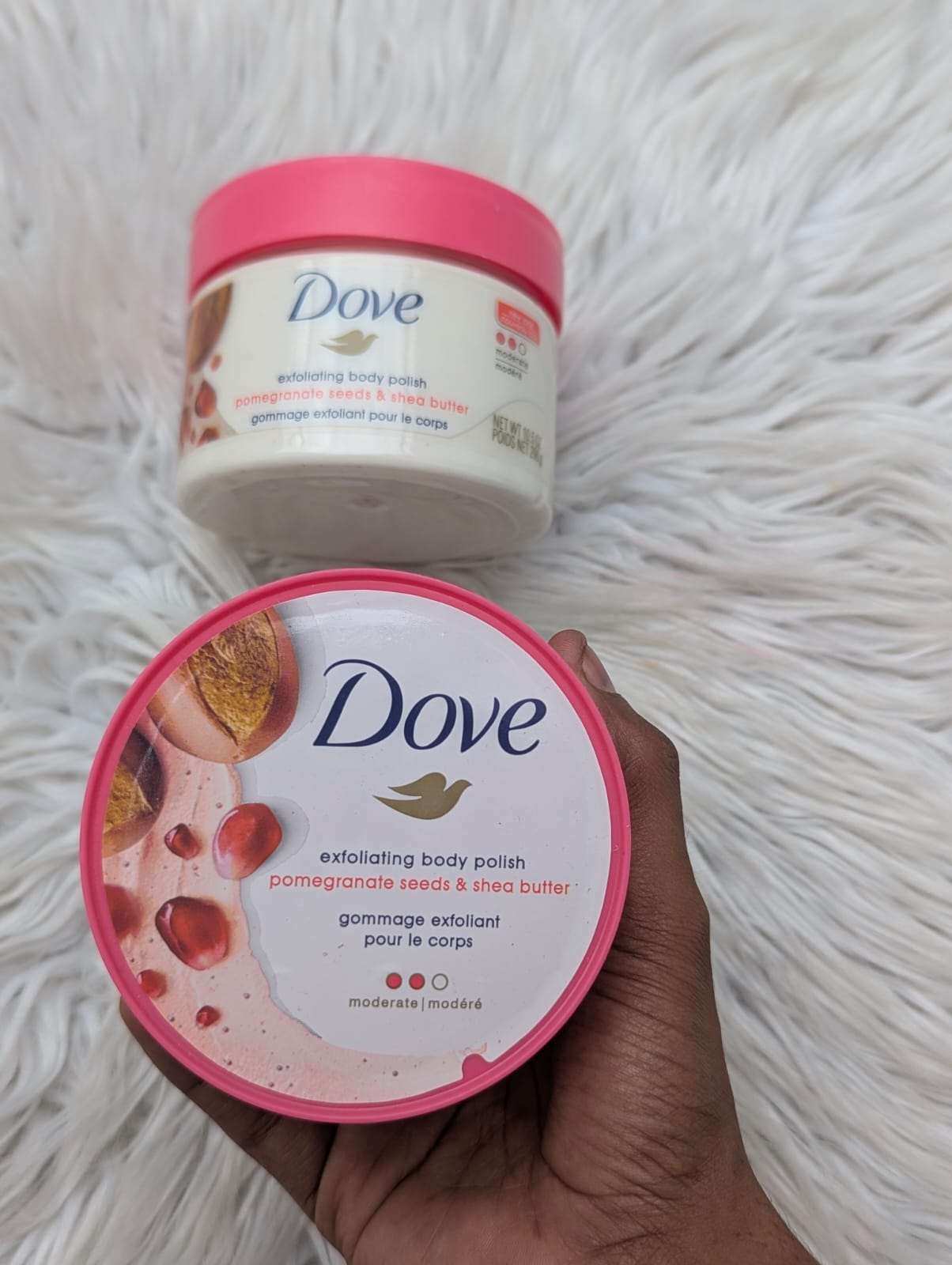 Dove Exfoliating Pomegranate Seeds & Shea Butter Body Cream