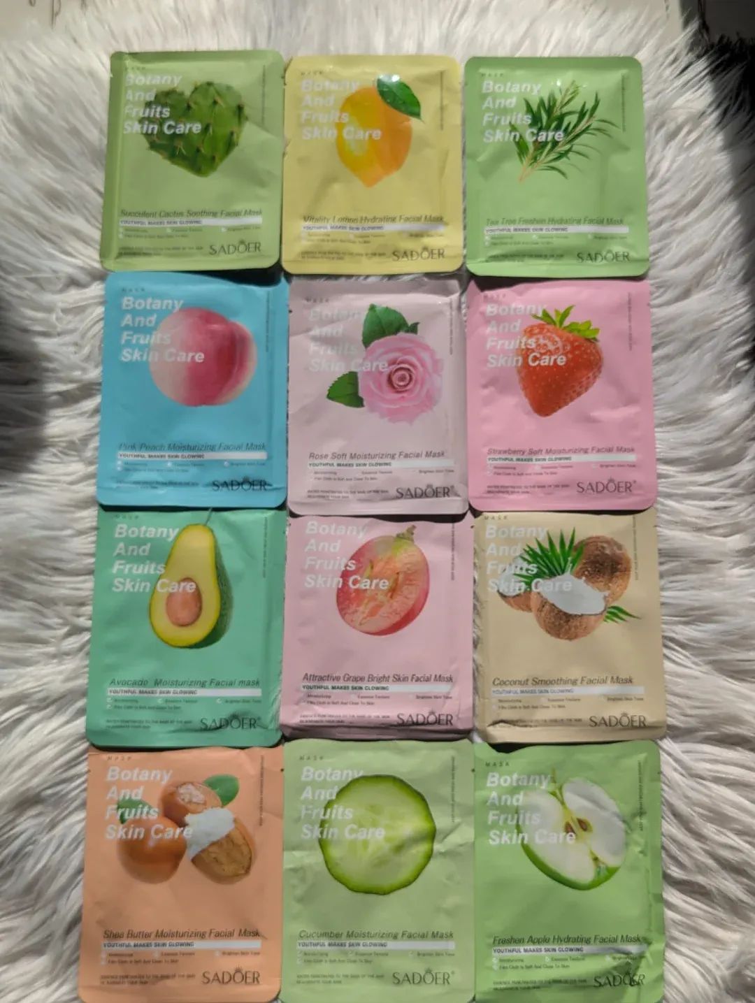 SADOER Botany & Fruits Facial Mask
