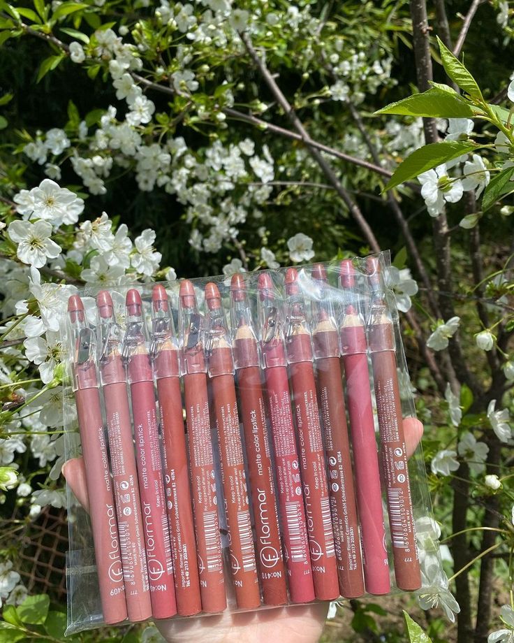Flormar Matte Color Lipstick Pencil SET OF (12)